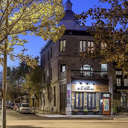 Auberge De La Fontaine Montreal Bagian luar foto