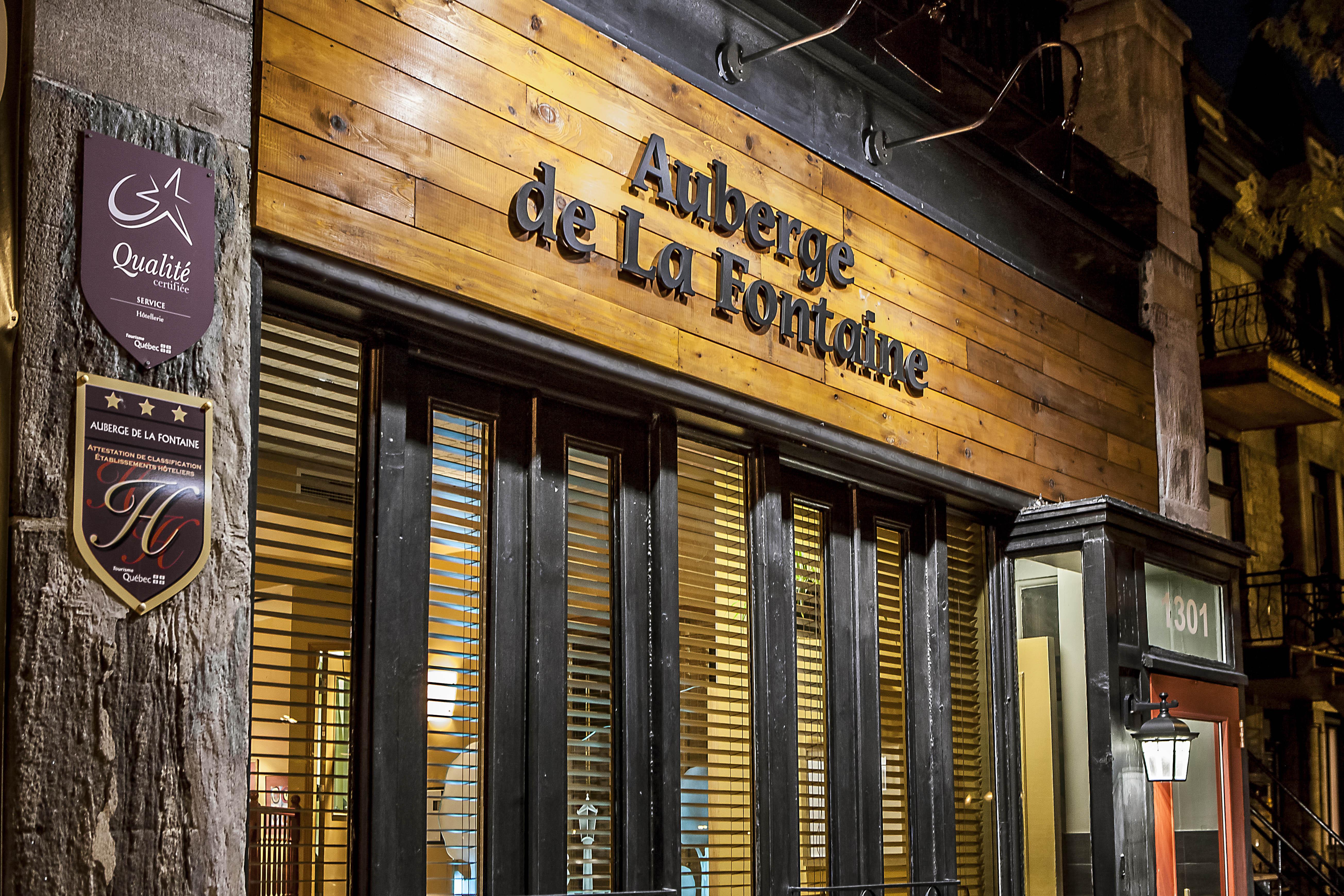 Auberge De La Fontaine Montreal Bagian luar foto