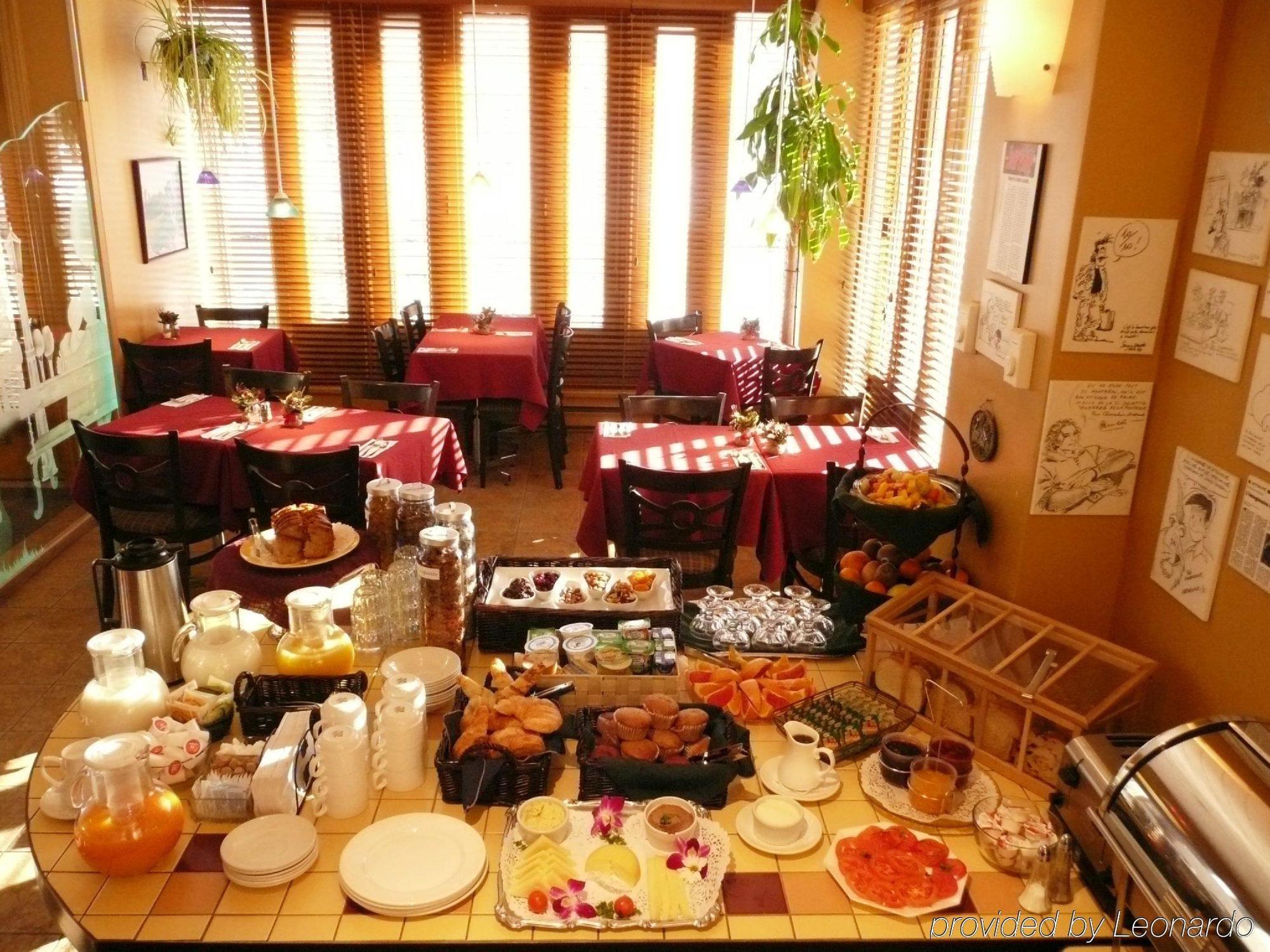 Auberge De La Fontaine Montreal Restoran foto